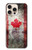 S2490 Canada Maple Leaf Flag Texture Case For iPhone 16 pro max