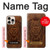 S2529 Leo Zodiac Tattoo Brown Graphic Print Case For iPhone 16 pro max