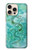 S2653 Dragon Green Turquoise Stone Graphic Case For iPhone 16 pro max