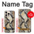S2703 Snake Skin Texture Graphic Printed Case For iPhone 16 pro max