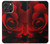 S2898 Red Rose Case For iPhone 16 pro max
