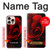 S2898 Red Rose Case For iPhone 16 pro max