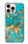 S2906 Aqua Turquoise Stone Case For iPhone 16 pro max