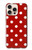 S2951 Red Polka Dots Case For iPhone 16 pro max