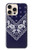 S3357 Navy Blue Bandana Pattern Case For iPhone 16 pro max
