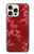 S3817 Red Floral Cherry blossom Pattern Case For iPhone 16 pro max