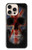 S3848 United Kingdom Flag Skull Case For iPhone 16 pro max