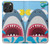 S3947 Shark Helicopter Cartoon Case For iPhone 16 pro max