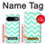 S1723 Mint Chevron Zigzag Case For Google Pixel 9