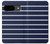 S2767 Navy White Striped Case For Google Pixel 9