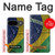 S3297 Brazil Flag Vintage Football Graphic Case For Google Pixel 9