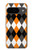 S3421 Black Orange White Argyle Plaid Case For Google Pixel 9