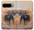 S1292 Dusty Elephant Egrets Case For Google Pixel 9 Pro