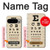 S2502 Eye Exam Chart Decorative Decoupage Poster Case For Google Pixel 9 Pro