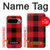 S2931 Red Buffalo Check Pattern Case For Google Pixel 9 Pro