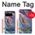 S3676 Colorful Abstract Marble Stone Case For Google Pixel 9 Pro