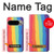S3799 Cute Vertical Watercolor Rainbow Case For Google Pixel 9 Pro