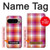 S3941 LGBT Lesbian Pride Flag Plaid Case For Google Pixel 9 Pro