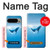 S0843 Blue Whale Case For Google Pixel 9 Pro XL