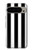S2297 Black and White Vertical Stripes Case For Google Pixel 9 Pro XL