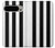 S2297 Black and White Vertical Stripes Case For Google Pixel 9 Pro XL