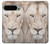 S2399 White Lion Face Case For Google Pixel 9 Pro XL