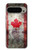 S2490 Canada Maple Leaf Flag Texture Case For Google Pixel 9 Pro XL