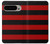 S2638 Black and Red Striped Case For Google Pixel 9 Pro XL