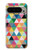 S3049 Triangles Vibrant Colors Case For Google Pixel 9 Pro XL