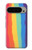 S3799 Cute Vertical Watercolor Rainbow Case For Google Pixel 9 Pro XL
