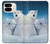S0285 Polar Bear Family Arctic Case For Google Pixel 9 Pro Fold