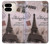 S2211 Paris Postcard Eiffel Tower Case For Google Pixel 9 Pro Fold
