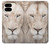 S2399 White Lion Face Case For Google Pixel 9 Pro Fold