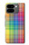 S3942 LGBTQ Rainbow Plaid Tartan Case For Google Pixel 9 Pro Fold