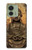 S0344 Buddha Rock Carving Case For Motorola Edge (2023), Edge 40