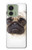 S1852 Pug Dog Case For Motorola Edge (2023), Edge 40