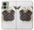 S1852 Pug Dog Case For Motorola Edge (2023), Edge 40