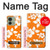 S2245 Hawaiian Hibiscus Orange Pattern Case For Motorola Edge (2023), Edge 40