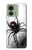 S2386 Black Widow Spider Case For Motorola Edge (2023), Edge 40