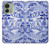S2768 Willow Pattern Graphic Case For Motorola Edge (2023), Edge 40