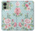 S3494 Vintage Rose Polka Dot Case For Motorola Edge (2023), Edge 40