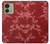 S3817 Red Floral Cherry blossom Pattern Case For Motorola Edge (2023), Edge 40