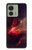 S3897 Red Nebula Space Case For Motorola Edge (2023), Edge 40
