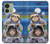 S3915 Raccoon Girl Baby Sloth Astronaut Suit Case For Motorola Edge (2023), Edge 40