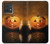 S1083 Pumpkin Spider Candles Halloween Case For Motorola Edge 40 Neo