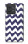S2345 Navy Blue Shavron Zig Zag Pattern Case For Motorola Edge 40 Neo