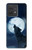 S3693 Grim White Wolf Full Moon Case For Motorola Edge 40 Neo