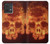 S3881 Fire Skull Case For Motorola Edge 40 Neo
