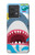 S3947 Shark Helicopter Cartoon Case For Motorola Edge 40 Neo