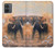 S1292 Dusty Elephant Egrets Case For Motorola Moto G14